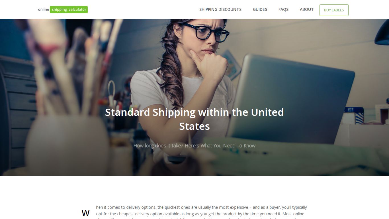 Standard Shipping in the US. How long does it take?